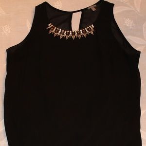 Black tank shirt